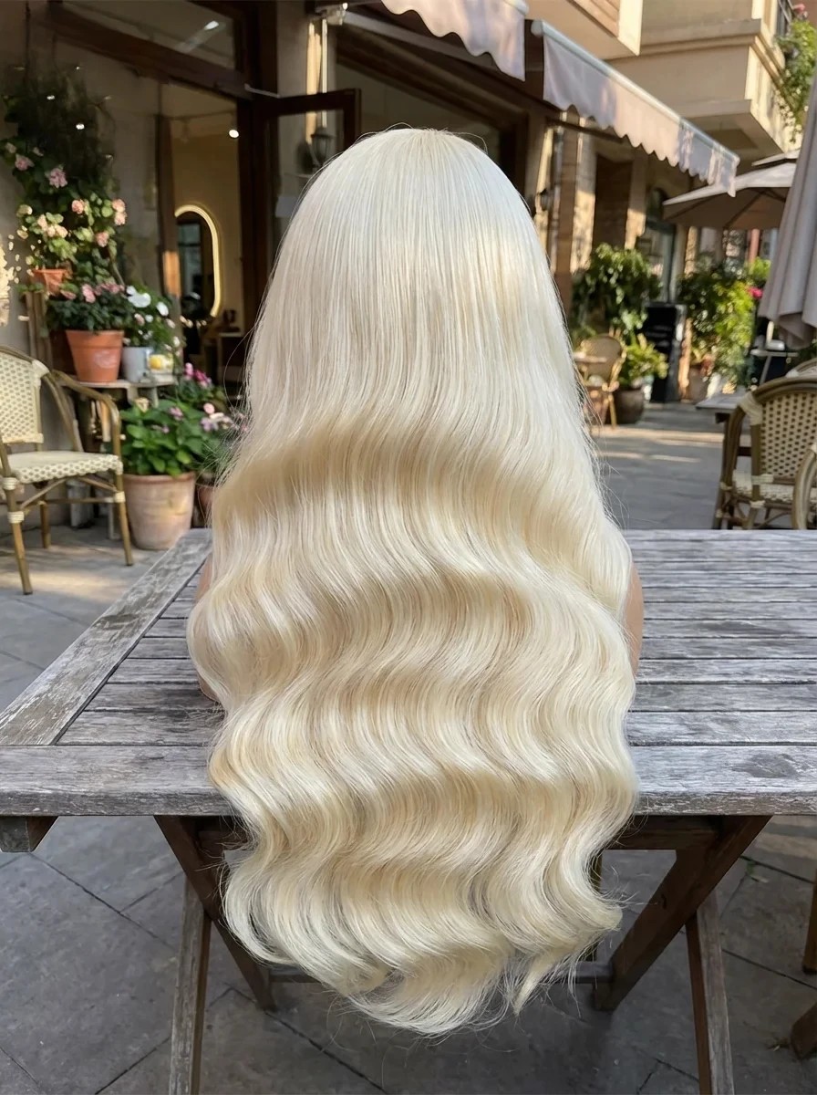 

Парик из натуральных волос 613 Body Wave Honey Blonde с прозрачной HD-основой 13x6 13x4, бразильский, 240% плотность, для женщин