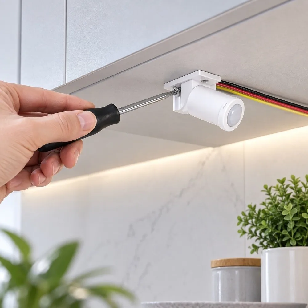 DC12V 24V Motion Sensor Switch 3-5M Detection Range 120 Degree PIR Infrared Sensor Turn Off Delay Human Body Sensor Switch