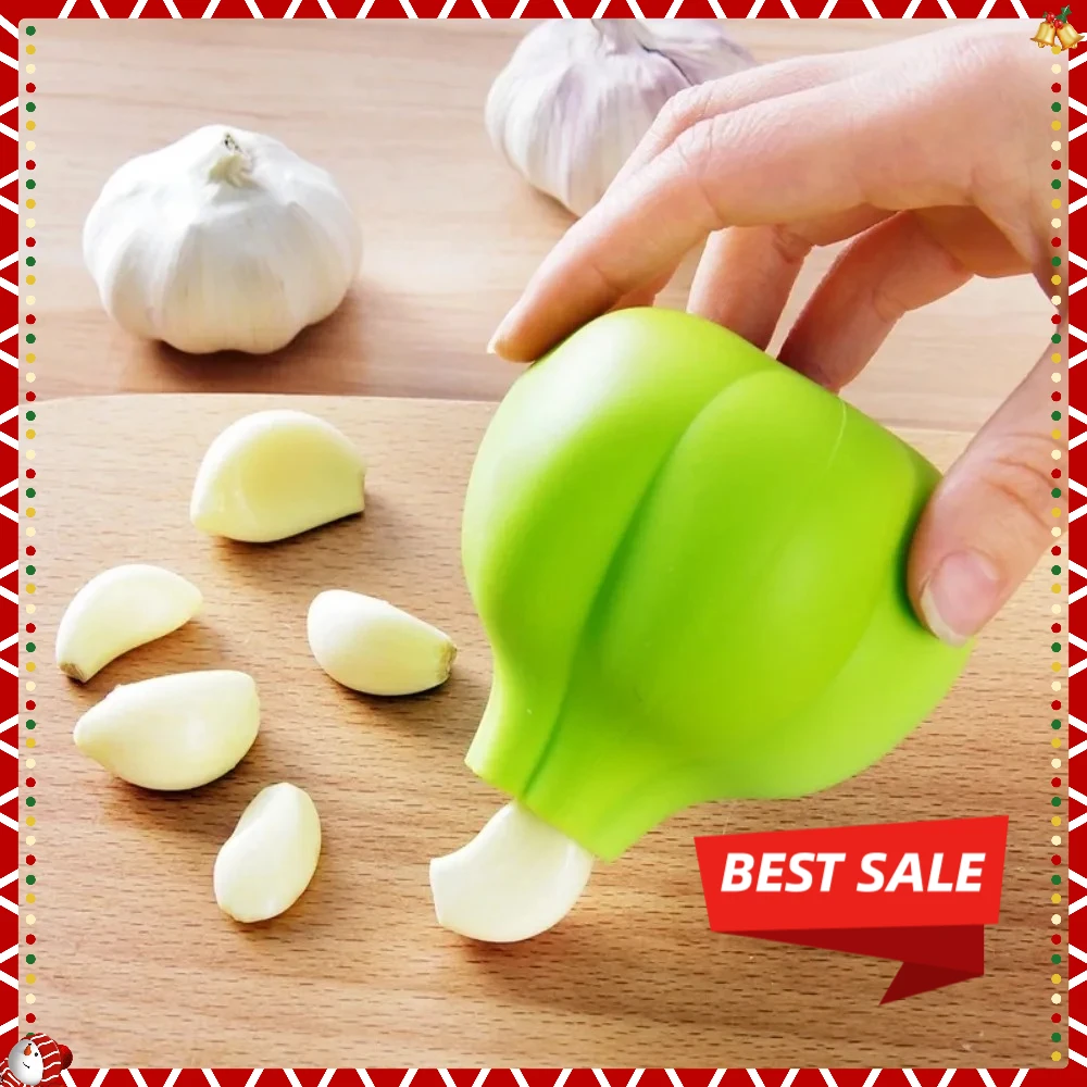 مقشرة الثوم السيليكون السحرية الساخنة 2025 - أداة تعرية الجلد بدون جهد، أداة مطبخ سريعة التقشير للطهي والمطبخ النظيف #1