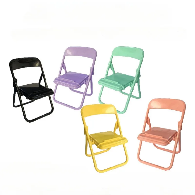 

1pc Replicate Chair Shape Mobile Stand Holder Hand Free Stand Support Cellphone Holder Mobile Phone Accessories