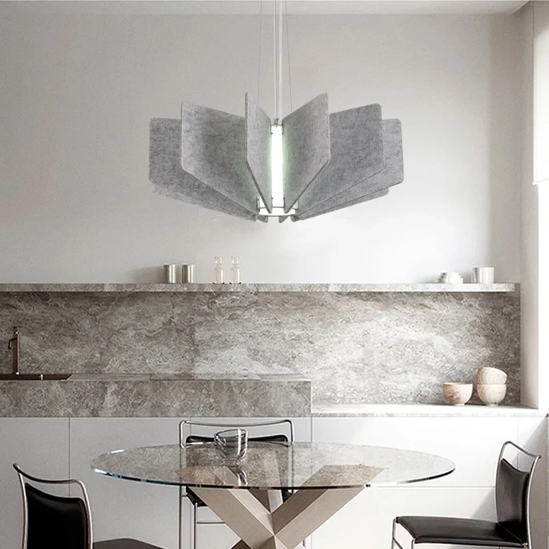 ورأى الحديثة قلادة Led أضواء المعيشة غرفة الطعام الثريات الإضاءة ديكور المنزل غرفة نوم lamvillage مكتب مصباح معلق Luminaria