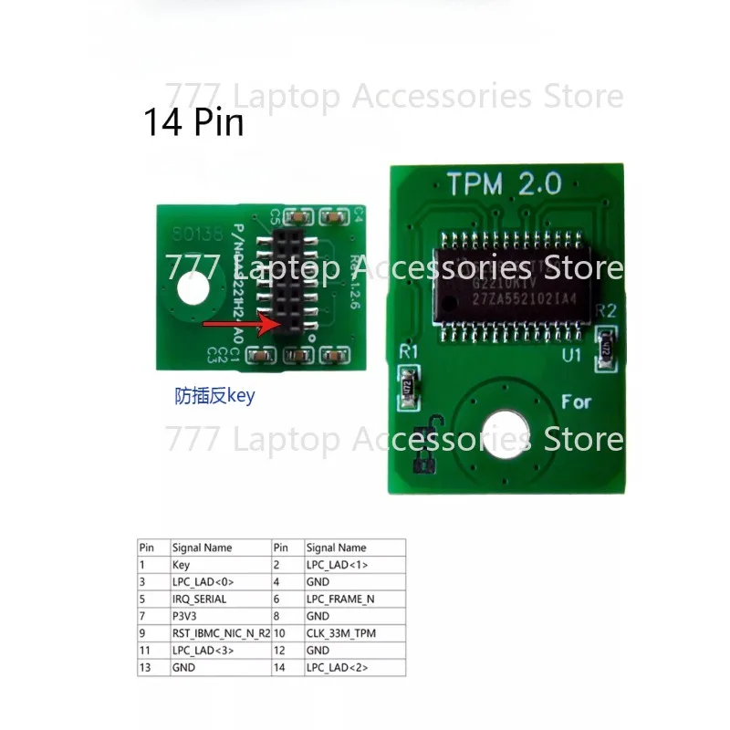 TPM Security Module:FOY TPM 2.0 Secure Processor Trusted Platform Module