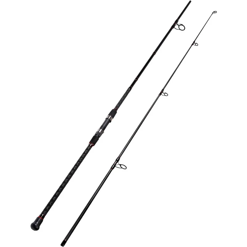 Fiblink Surf Spinning Fishing Rod 2-Piece Graphite Travel Fishing Rod(12-Feet & 10-Feet)