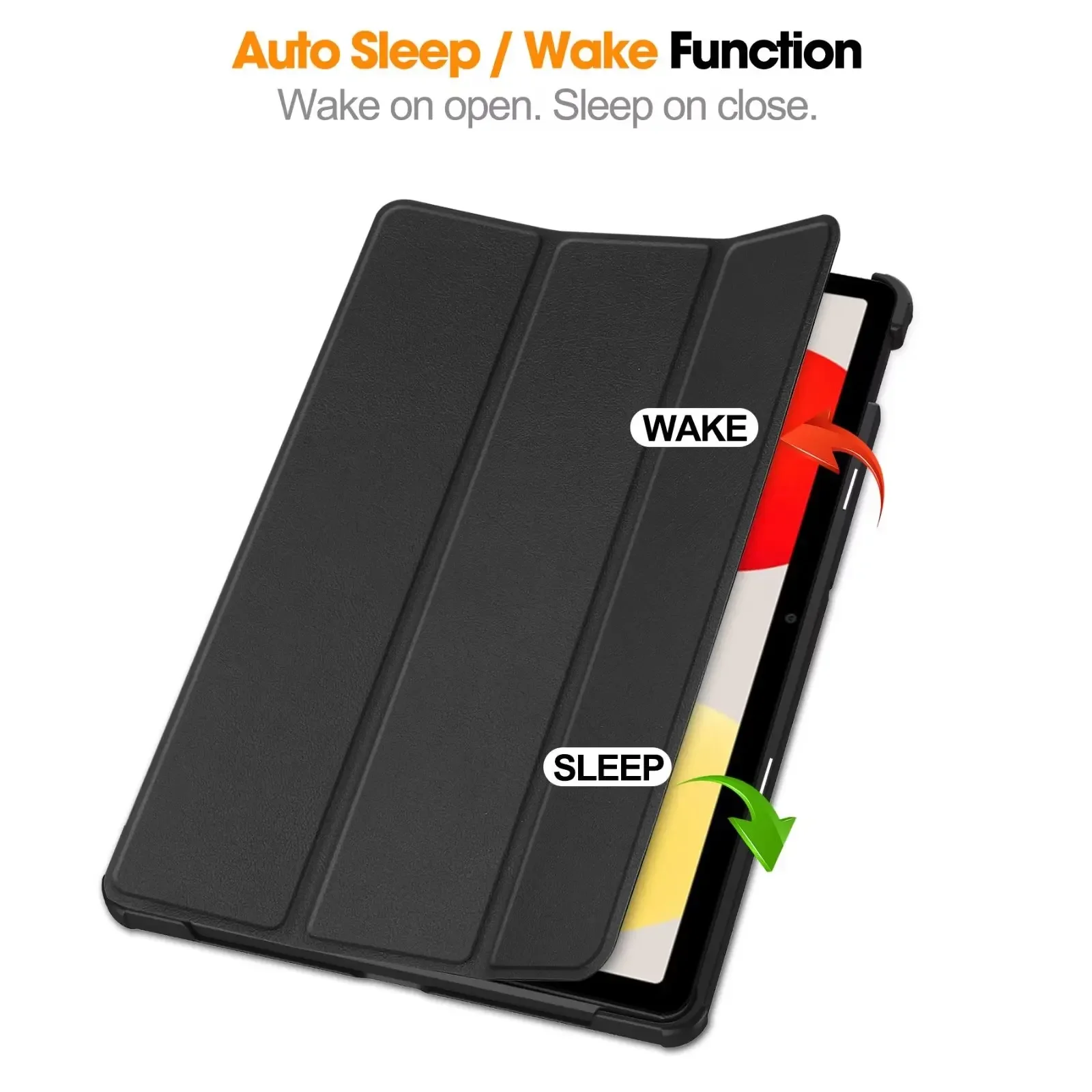Magnet Case for Xiaomi Redmi Pad SE Tablet Folding Stand Pu Leather Smart Cover for Redmi Pad Se 2023 11'' Tri-Fold Tablet Case