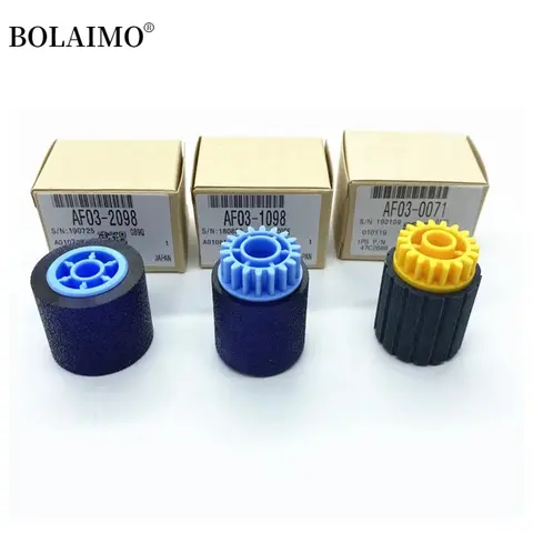 10Set AF03 1098 AF03 2098 AF03 0071 Paper Pickup Roller Kit For Ricoh 8100 8120 8110 8210 1350 1357 1107 C651 C751 C901