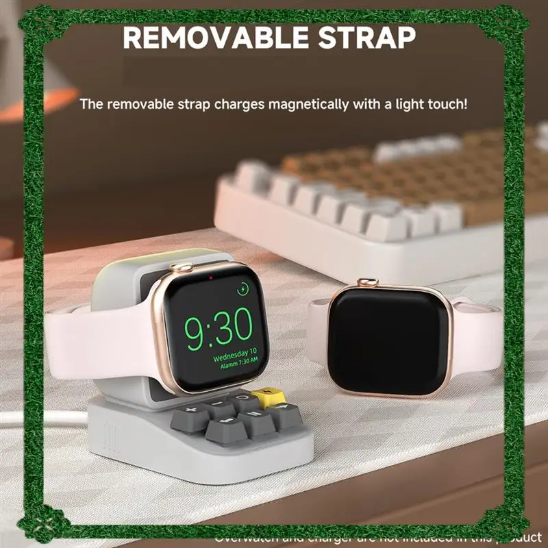 

24-Hour Delivery Desktop Holder For Watch Series 10 9 8 7 6 SE 42 46Mm Charger Stand Ultra 2 1 49Mm Charging Base For Iwatch 3 2