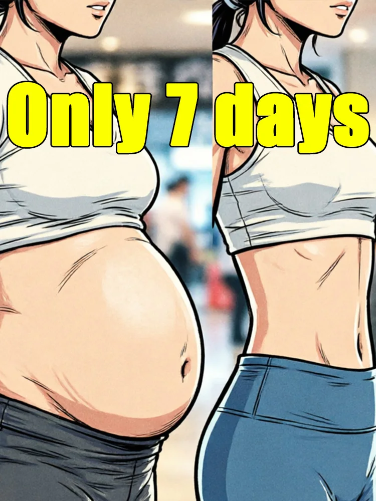 No personal trainer no detoxification tea Just use slimming oil to quickly burn waist fat