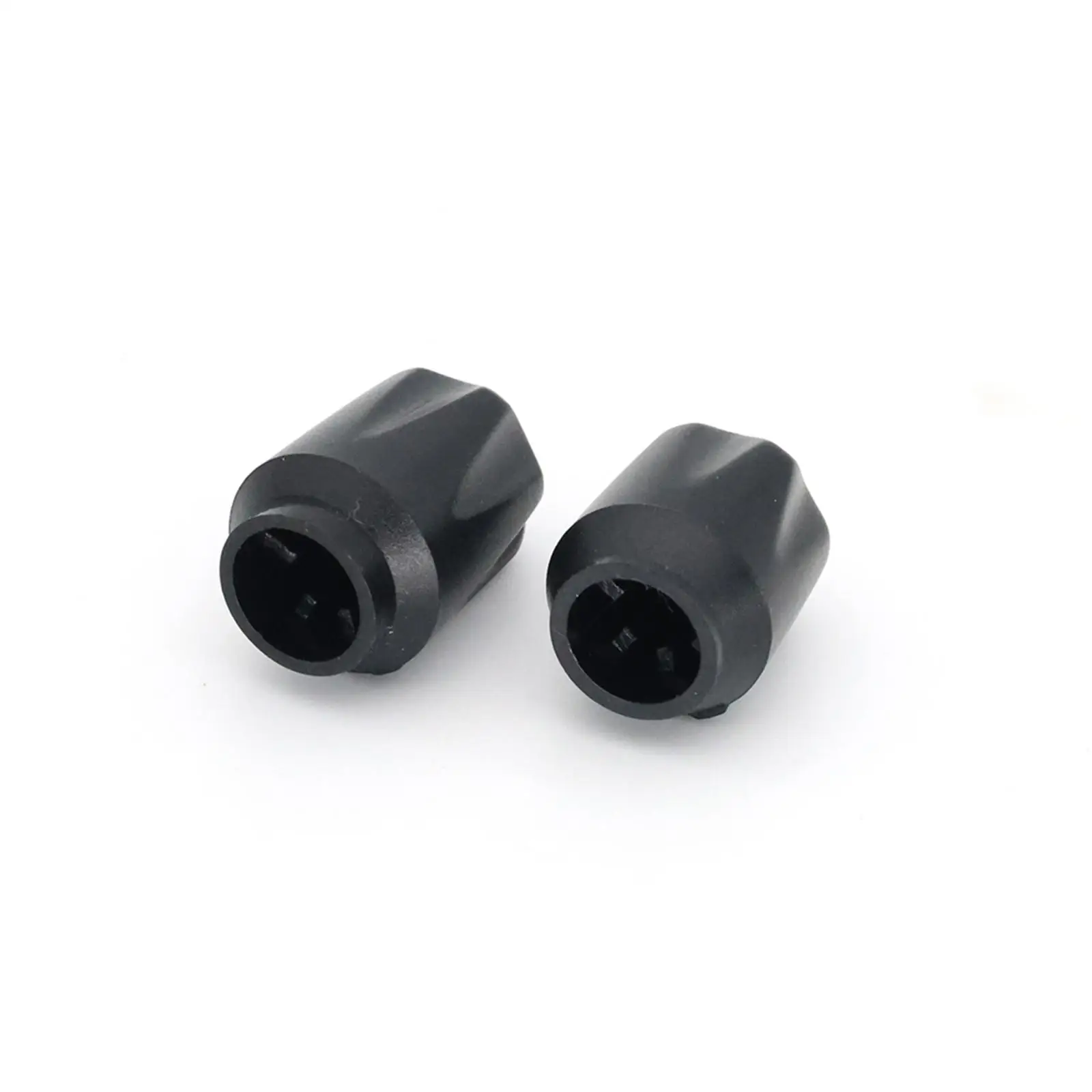 2Pcs Radio Volume Channel Knob Button Cap,Black,Radio Volume and Channel Knob,Button Lid Direct Replacement for Easy to Install