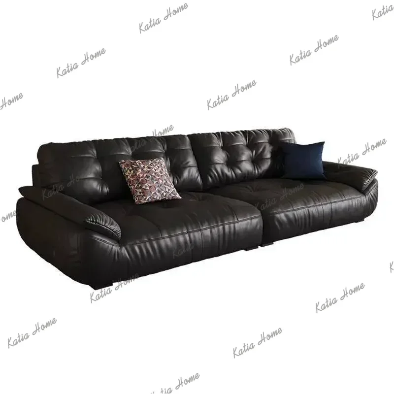 Factory Direct Designer Dark Living Room Sofas Recliner Black Nordic Luxury Living Room Sofas Sleeper Floor Divano Soggiorno Fur