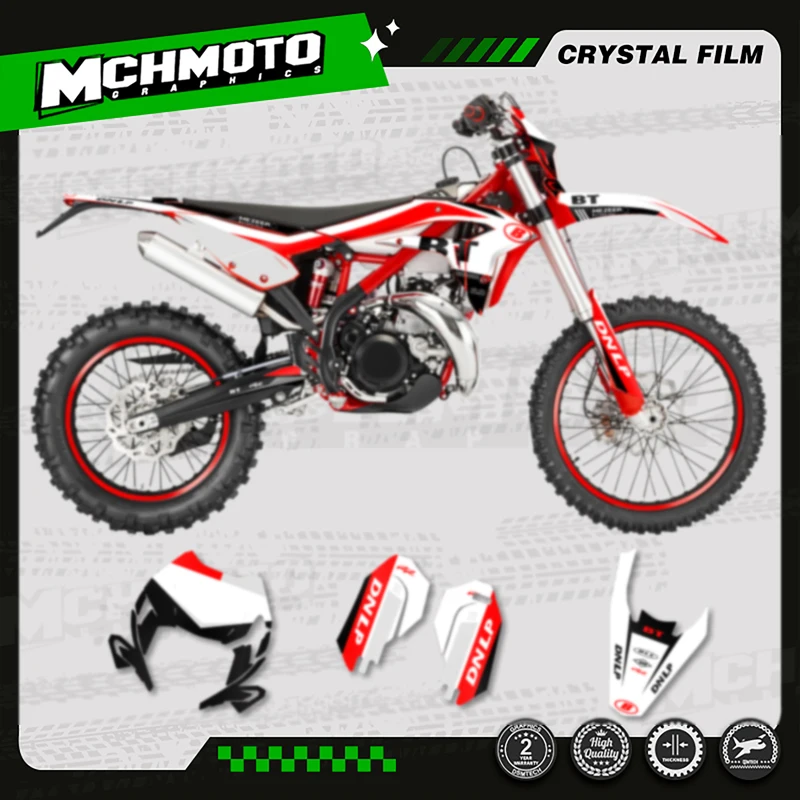 

MCHMFG Motorcycle Team Motorcycle Decal Stickers For BETA XTRAINER 2023-2025 2023 2024 2025 250 300 350 -001