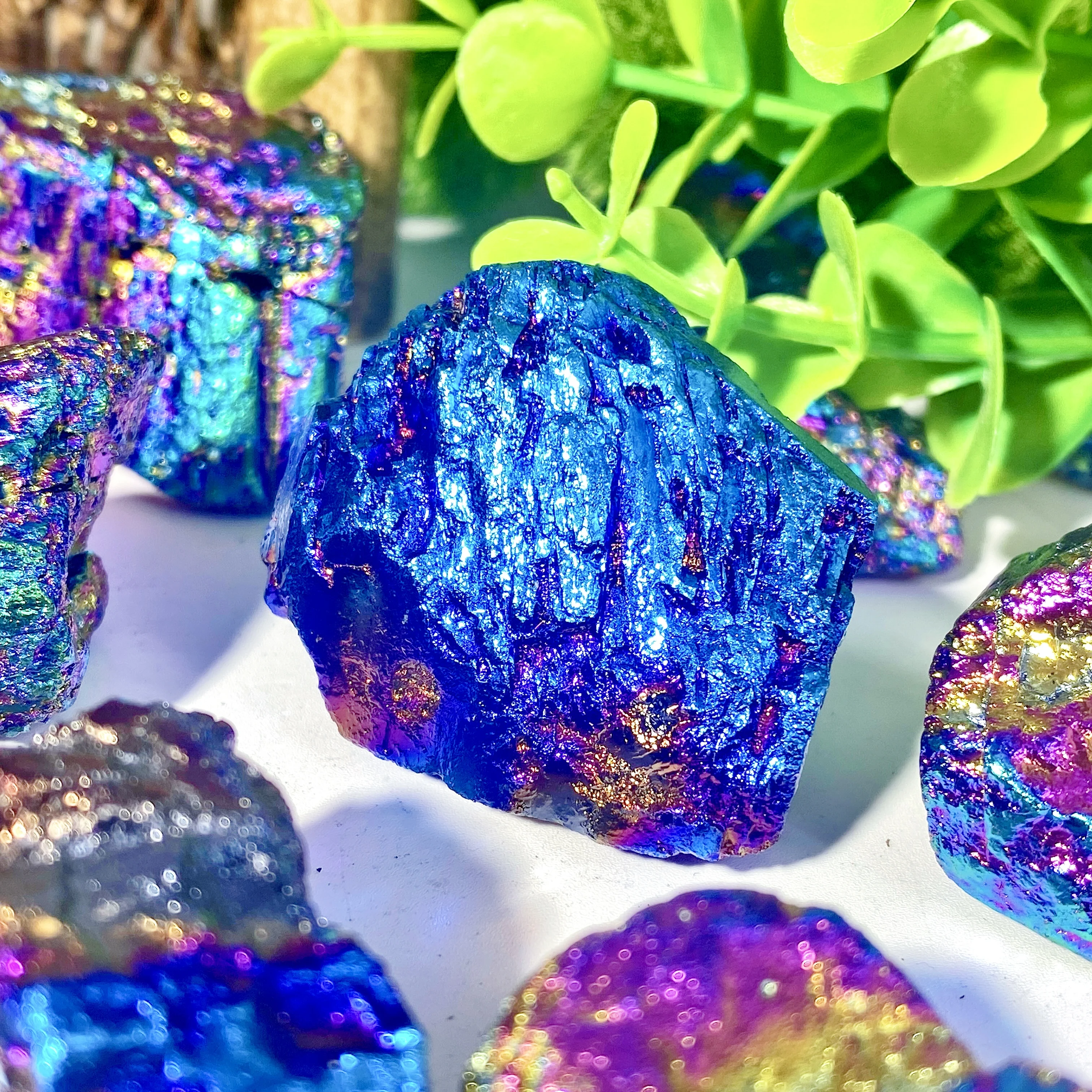 1PC High Quality Aura Black Tourmaline Raw Stone Natural Crystal Raw Stone,Gemstone Jewelry,Healing crystal, Birthday gift