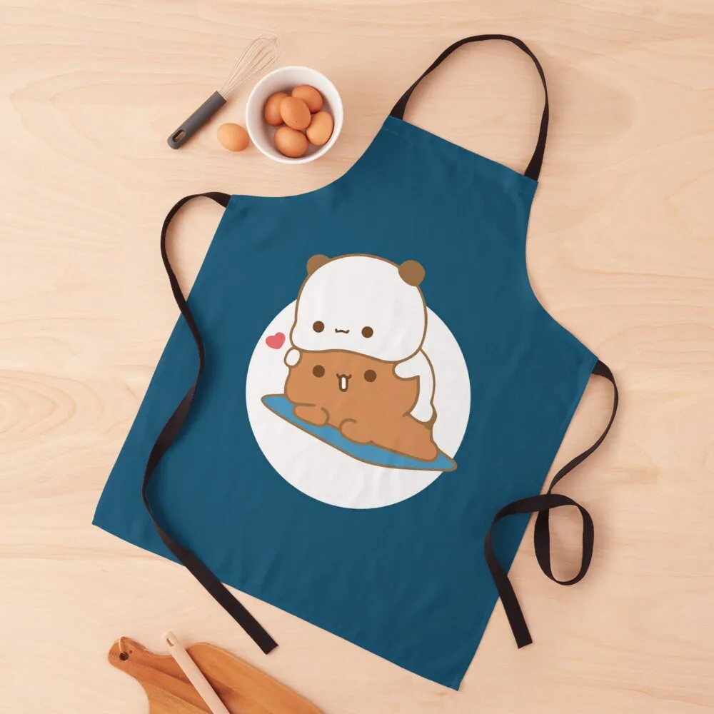 

Bear and Panda Bubu Dudu Balloon Apron Chef Accessory Goods For Home And Kitchen nail tech supplies Apron