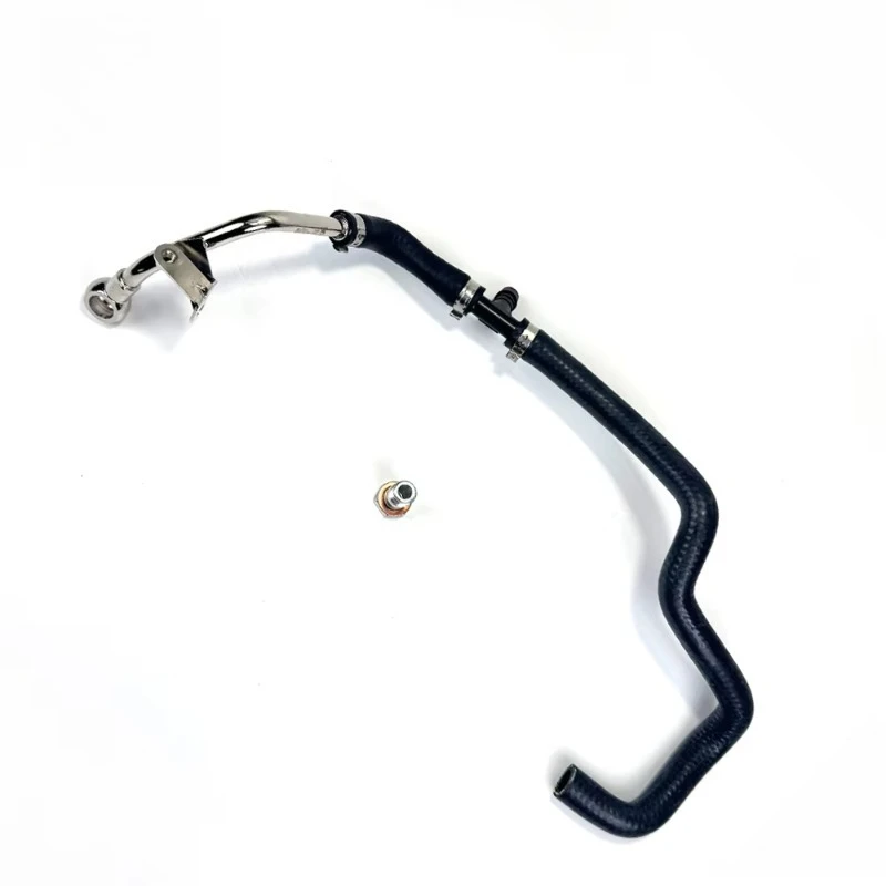 1153757701 Turbo Coolant Return Line Hose Pipe for BMW X5 E70 F15 N63 V8 Twin-Turbo Engine Rubber Water Hose Tubes Replacement