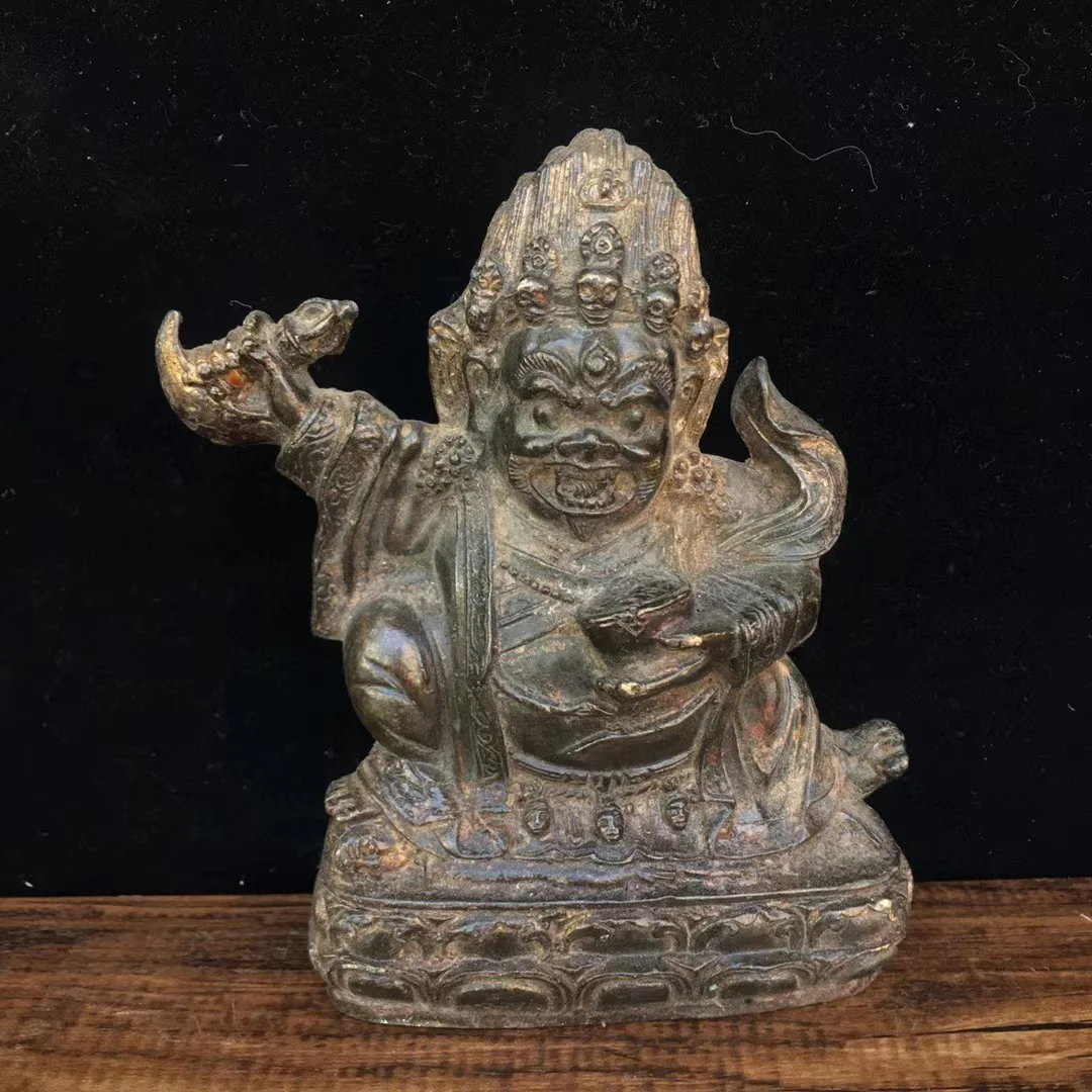 Rare  old copper the Barefoot Fairy buddha statue, Free shipping