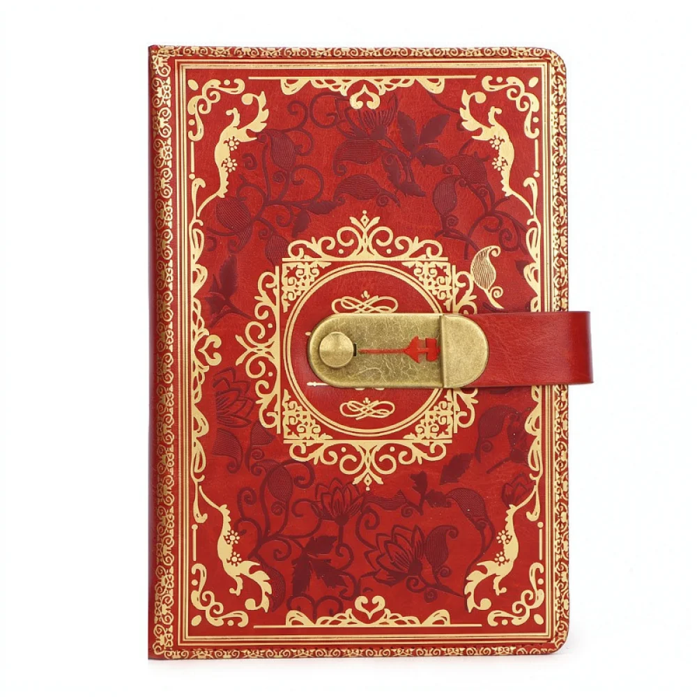 A5 Diary Journal With Code Lock Secure Personal Notebook Planner Daily Writing Pad Office Business Stationery