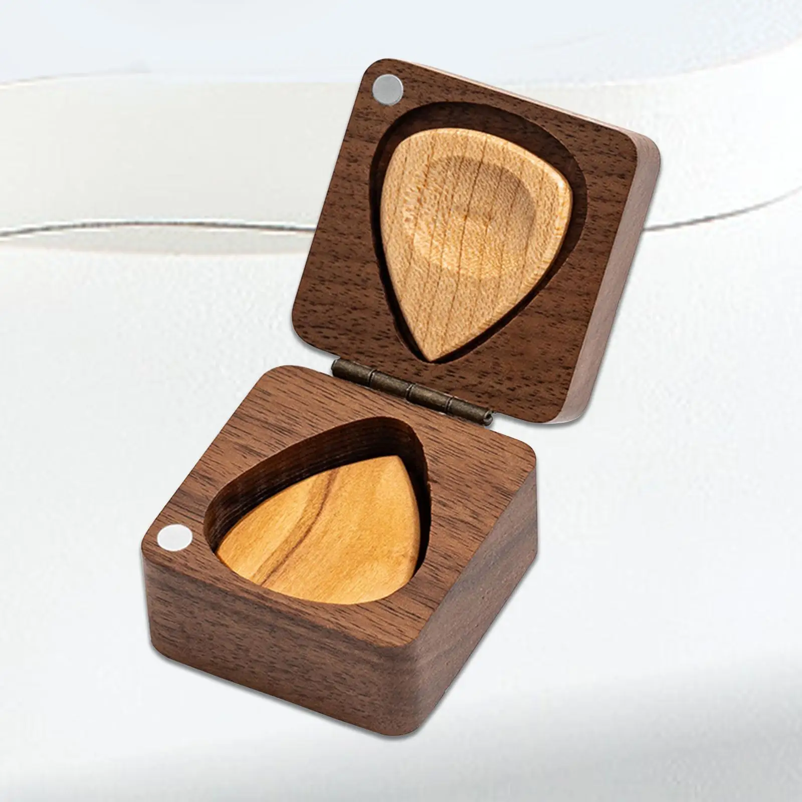 

Guitar Pick Box Storage Universal Carrying Organizer for Music Instrument Bass Guitarist Musician Guitar Birthday Presents