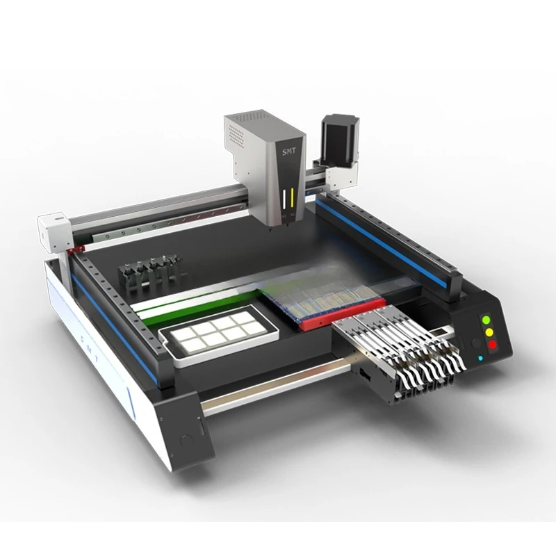 Vision Patch Machine Research and Development of PCB Proofing T2 Small Desktop   OPENPNP Automatic Double