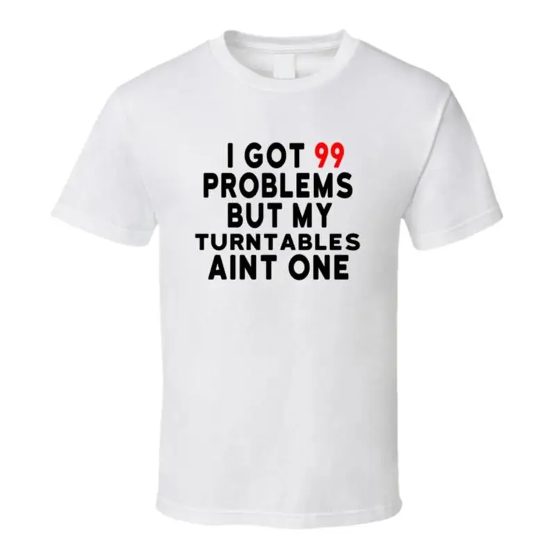 

Футболка «Я получил 99 проблем, но мои проигрыватели не один музыкант»