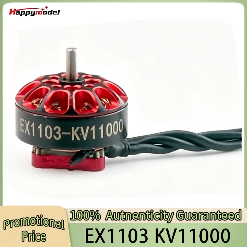 HappyModel EX1103 KV11000 1-2S Brushless Motor Replacement for Bassline 2S Micro Mobula 8 90mm FPV Drone DIY Parts