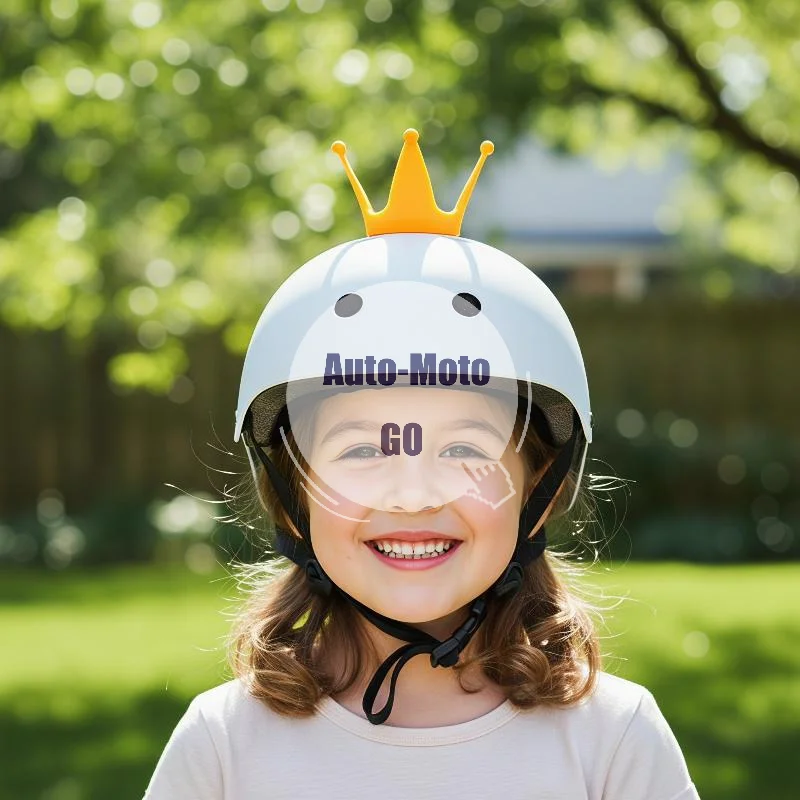 1 PCS Funny Helmet Crown Topper Universal Suction Cup Motorcycle Helmet Decor