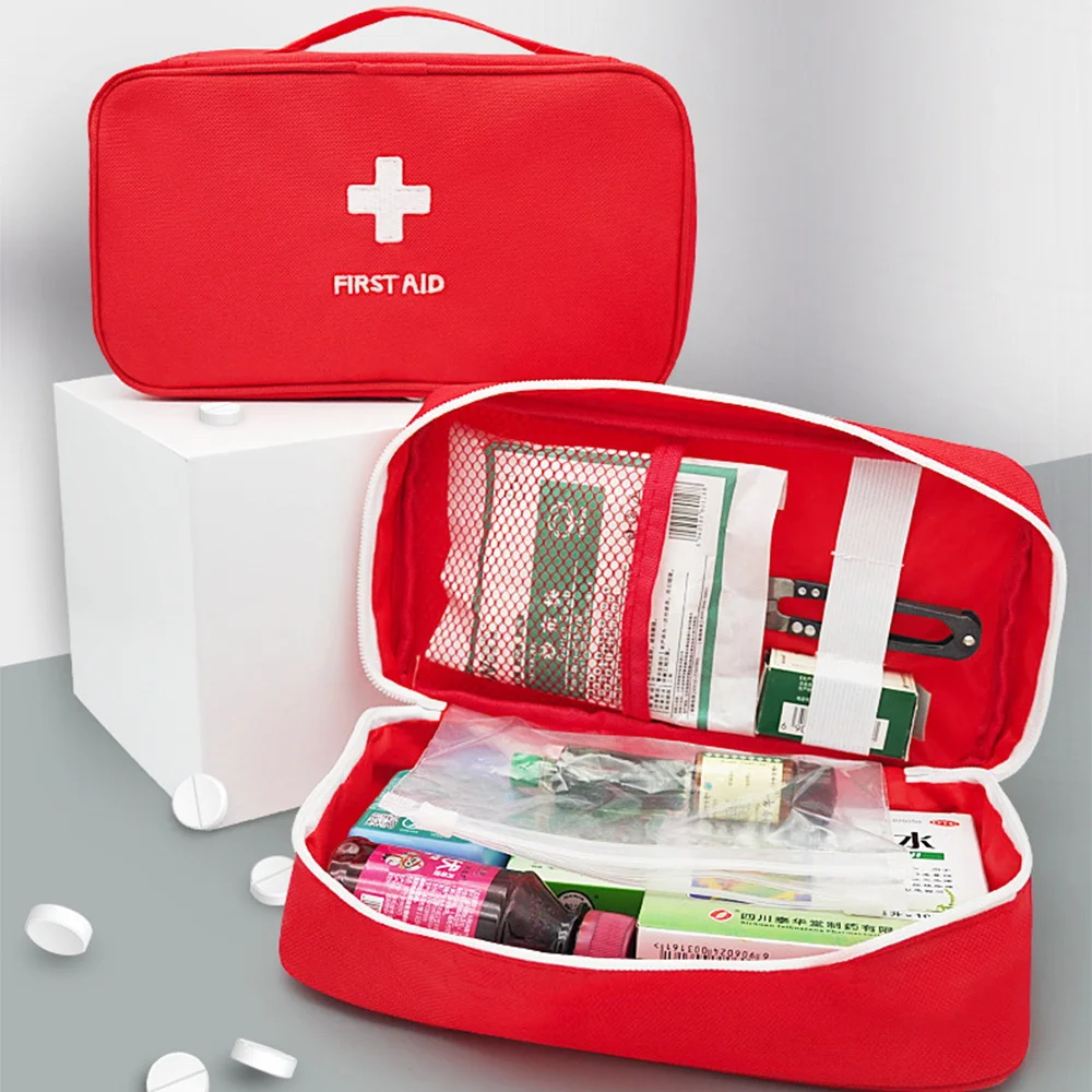 

Large First Aid Kits Portable Outdoor Survival Disaster Earthquake Emergency Bags Big Capacity Home/Car Storage Medical Package