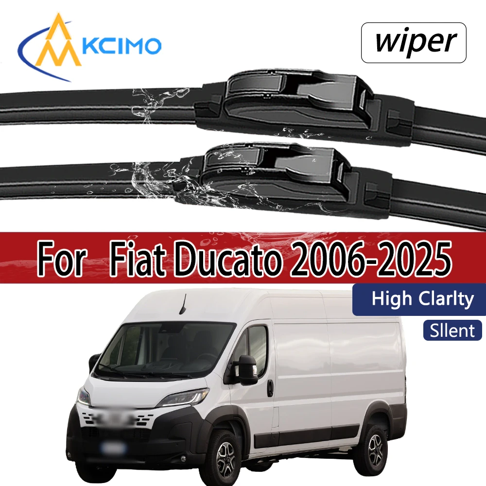 Per Fiat Ducato 2006-2025 Spazzole tergicristallo anteriori 2 pezzi Accessori per finestre parabrezza