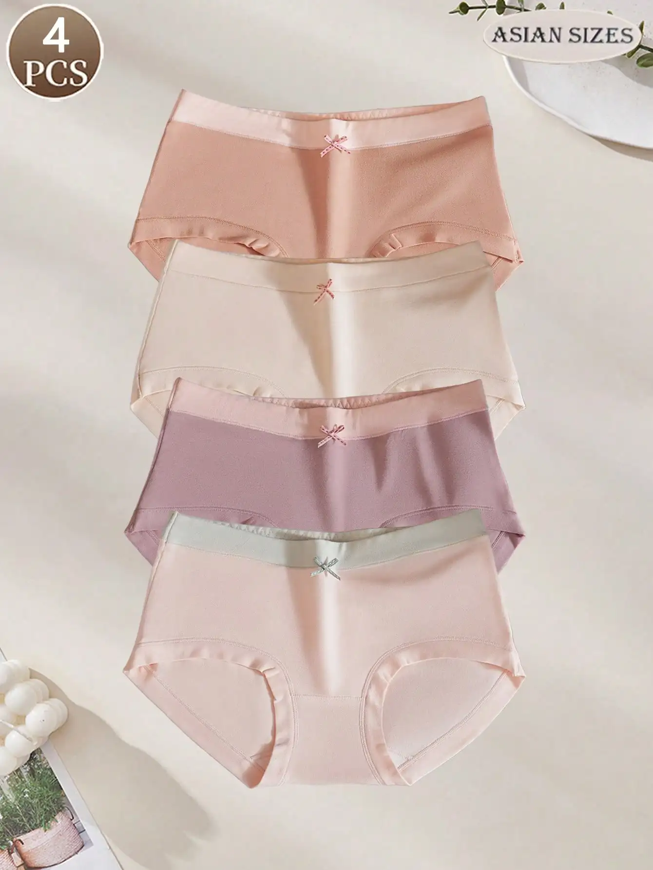 roupa-intima-feminina-de-cintura-media-de-algodao-de-cor-solida-com-laco-de-4-pecas-calcas-triangulares-femininas-sem-costura-confortaveis-casuais-e-esportivas