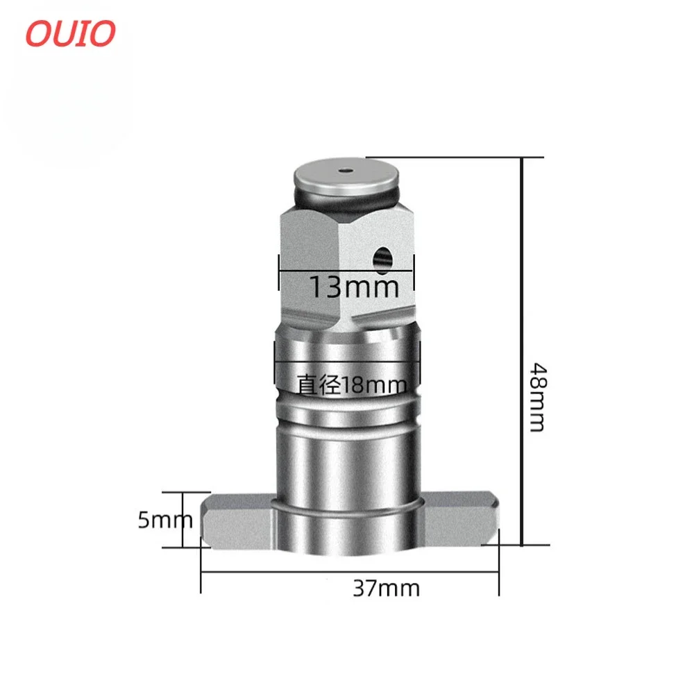 Ouio 1pc 18v adaptador de chave elétrica único/dupla finalidade multifuncional modificado lote adaptador t-axis acessórios de ferramenta elétrica