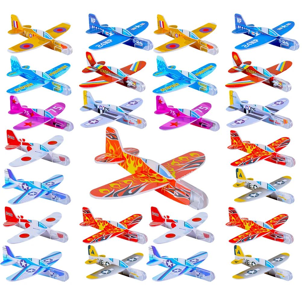 

30 Pcs Toy Toys Small Plane Kids Glider Planes Airplane Mini Airplanes Aircraft for Boy Child