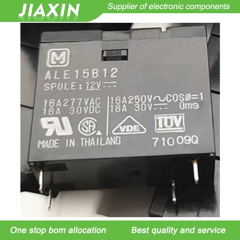ALE15B12 ALE15B12-12V 16A 전원 릴레이 4 핀 100% 원본