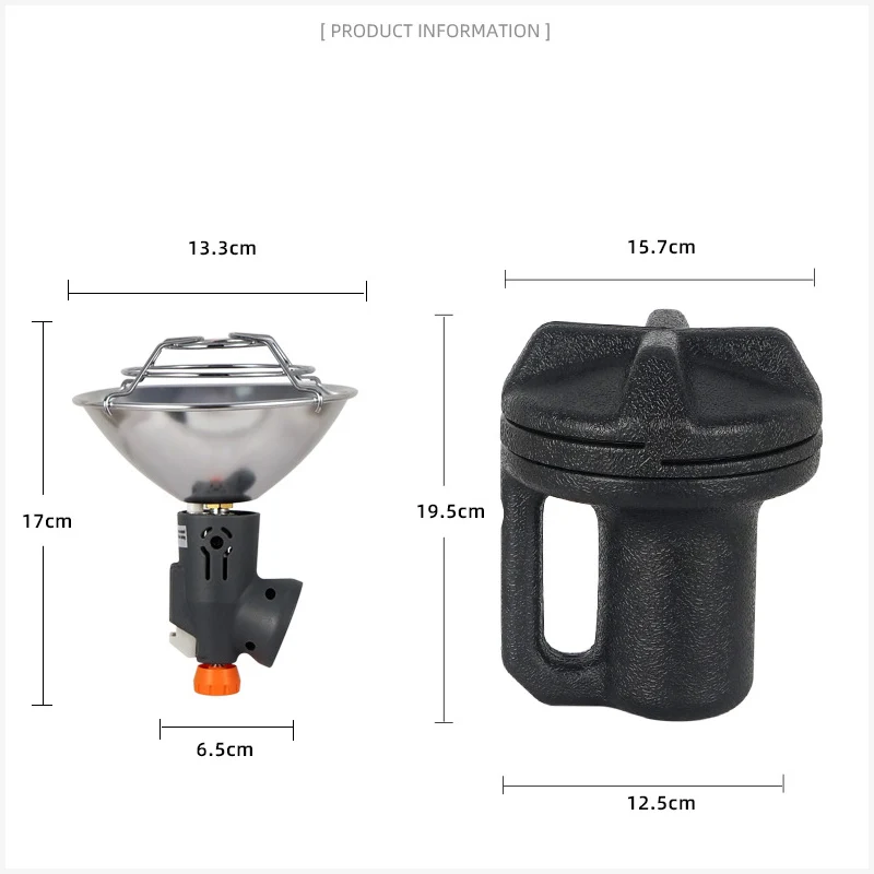 Outdoor Mini Tragbare Winter Flasche Gas Heizung Reisen Camping Wandern Picknick BBQ Angeln Rucksackwärmer Zelt Erwärmung VIP – Detail 7