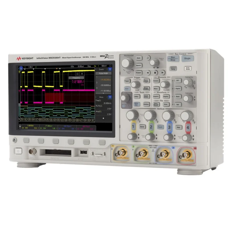 Keysight MSOX3054T InfiniiVision Oscilloscope, mixed signal, 4+16-channel, 500 MHz, w/ Wavegen