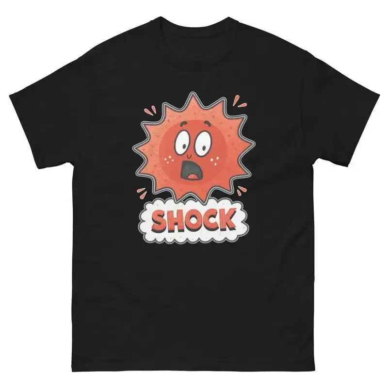 Shock Emotion Illustration Bright Vibe T Shirt