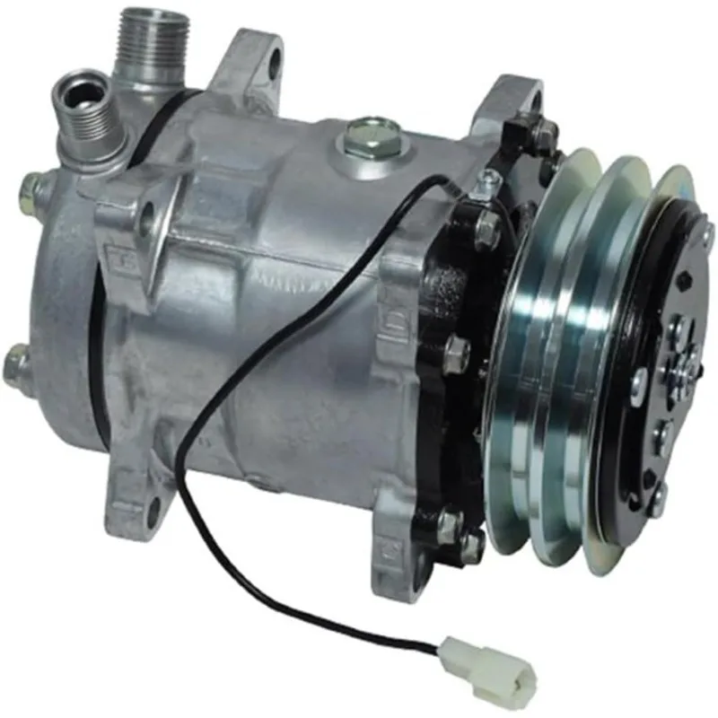

12V AC Compressor 87362509 47468128 For Case Tractor DX40 Farmall 55 DX45 40 50 45 DX60 50B 45B CVT 60 Farmall 40B CVT DX55