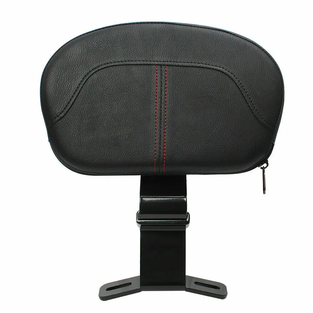 Motorcycle Red Stitching Front Rider Driver Backrest Pad For Harley Touring CVO Street Glide Road King special Classic 2009-2023