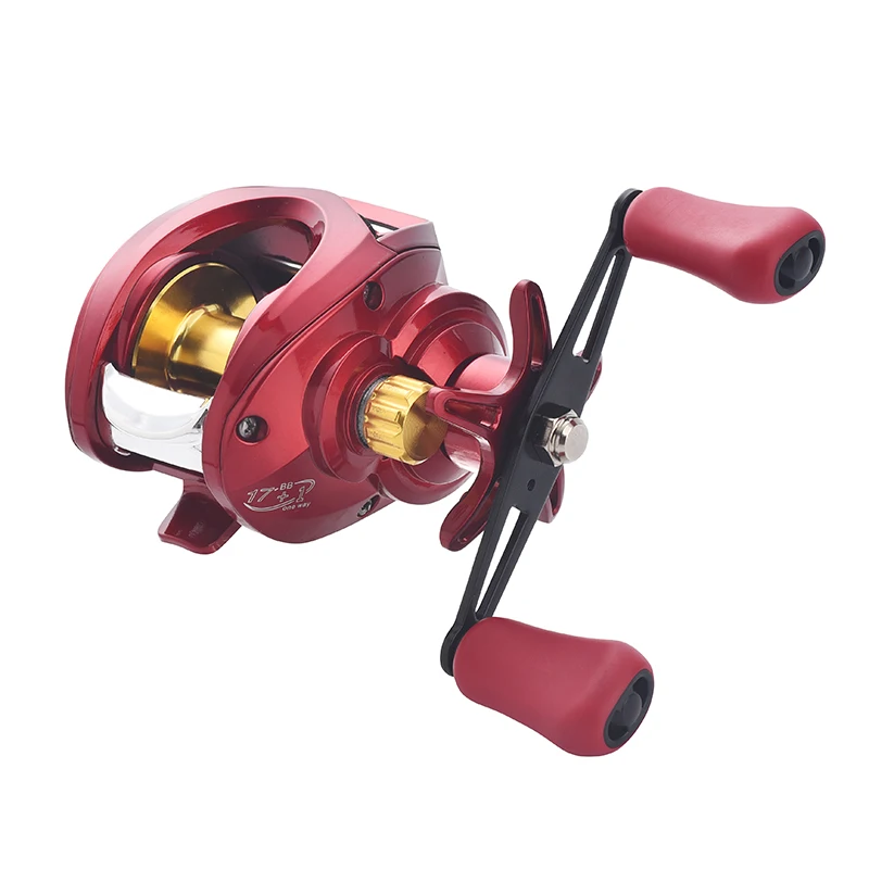 

Lizard Fishing Reel 17 + 1 Bearing Drag 8 Baitcasting Reel Metal Reel Handle Fishing Reels