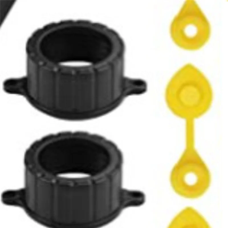 ABLU-Gas Tank Nozzle Kit, Leak-Proof Corner Nozzle Gasket, Filter Vent Cover Drill Bit, Oil Guide Tube, Oil Barrel Nozzle