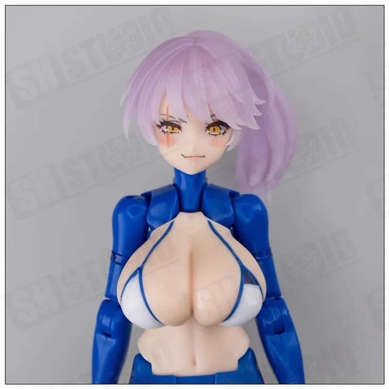 SH STUDIO 1/12 Soldier Goddess Device Three Color L2 Group Hair Style Resin GK Model Accessories In Stock