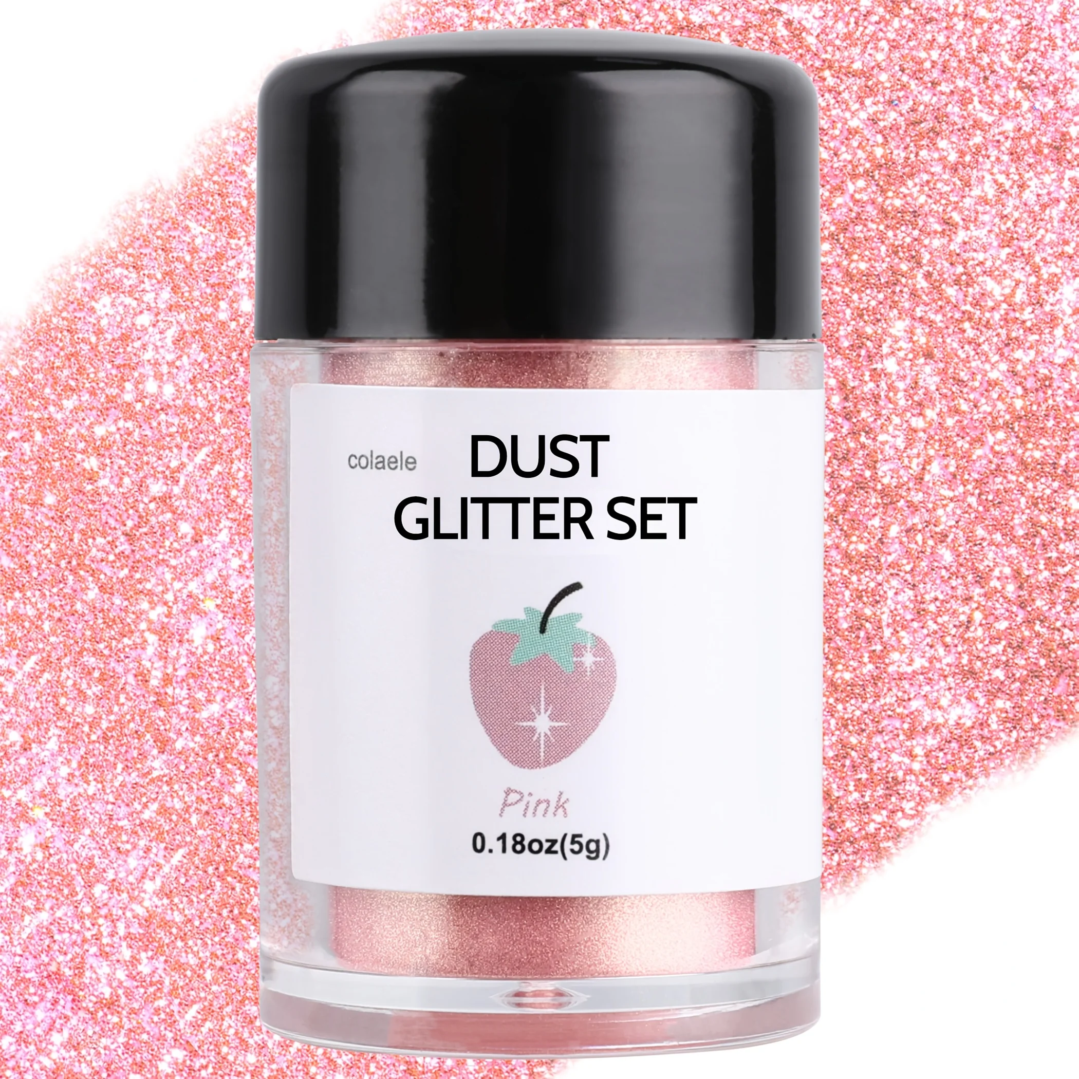 Mehrfarbiger Staubglitter, DIY-Bastelpailletten, Dekorativer Glitzerpuder für Backwaren, Geburtstagsgeschenk, Dekorativer Glitzer – Detail 13