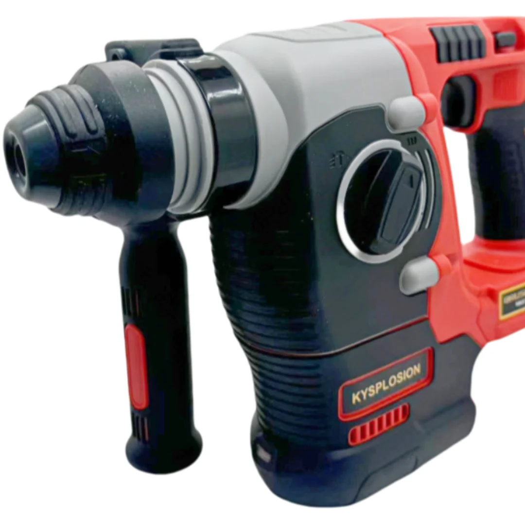 مثقاب مطرقة كهربائي بدون فرش قابل لإعادة الشحن مطرقة دورانية لاسلكية أداة الحفر والإزميل لبطارية ميلووكي M18