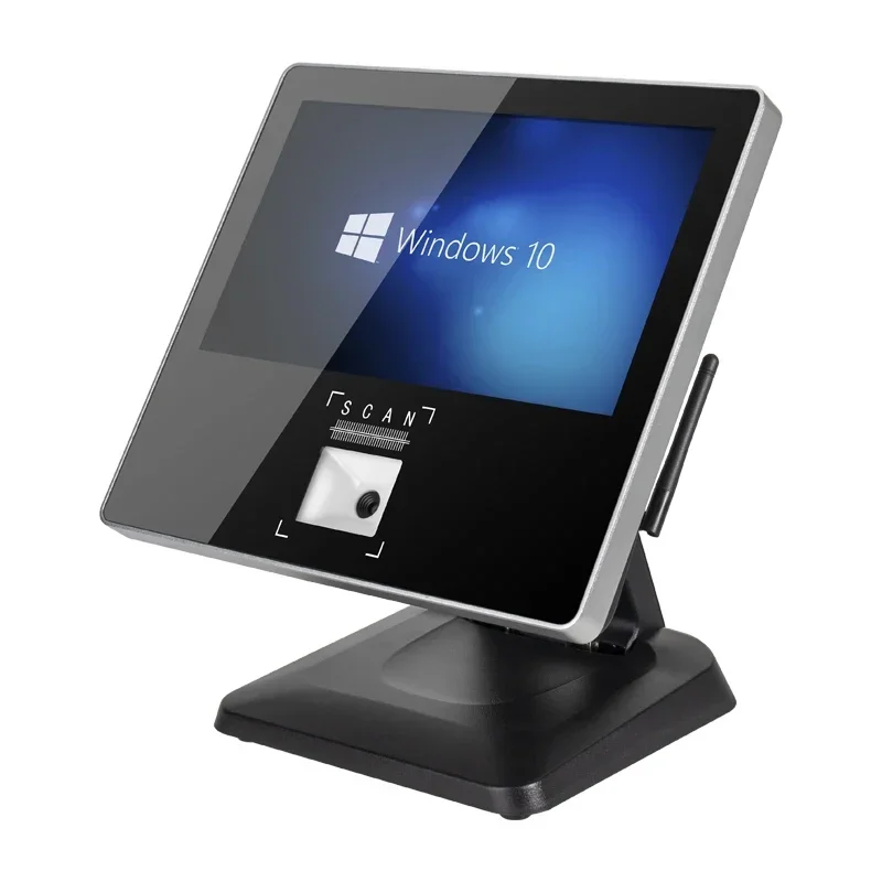 Wholesale Price 8 Inch Android Touch Price Checker Kiosk With Barcode Qr Code Scanner Wall Mount Supermarket Price Checker