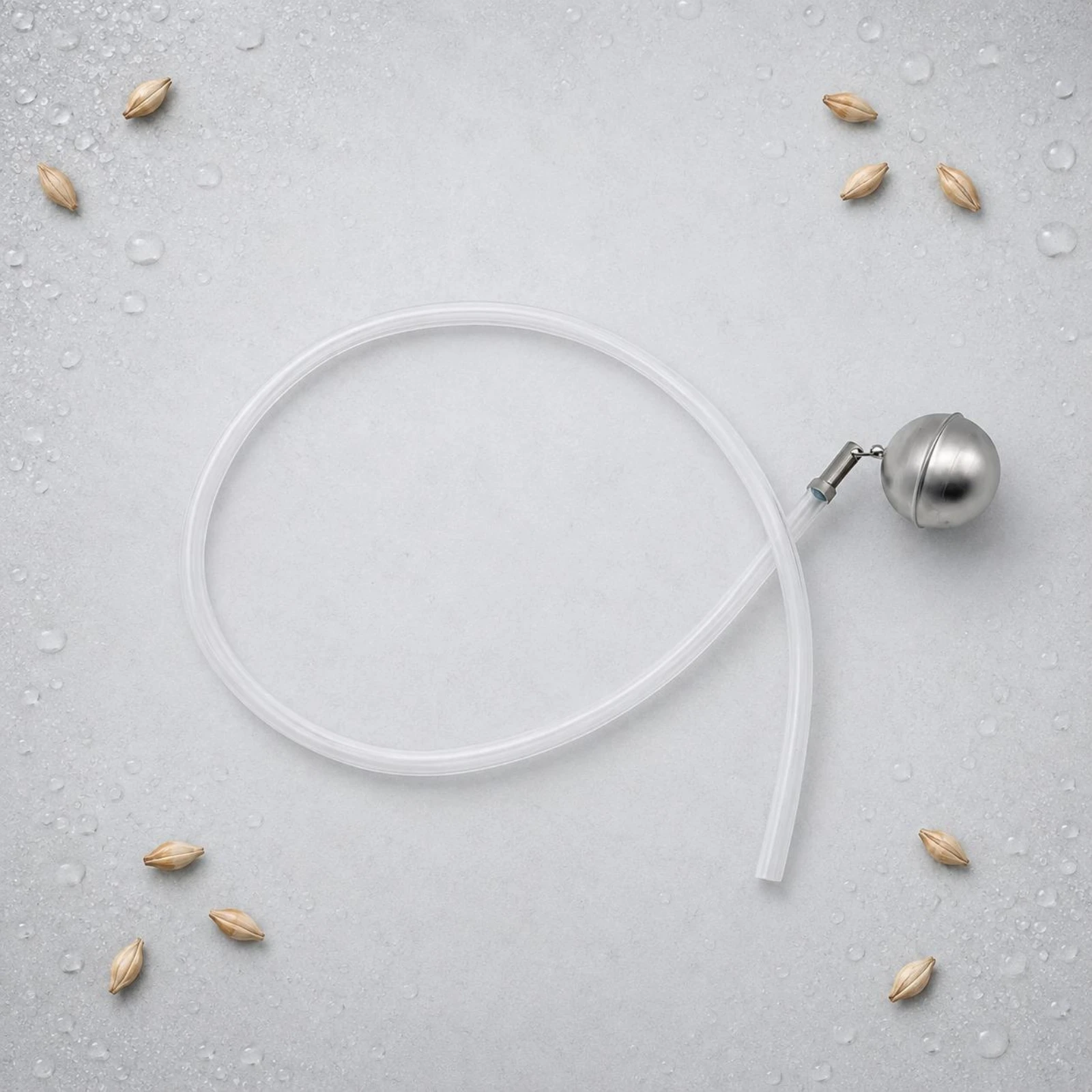 Buoyant Ball Tube Assembly Transparent Floating Ball Immersion Tube Silicone Beer Tubing Polished Keg Accessory Odorless