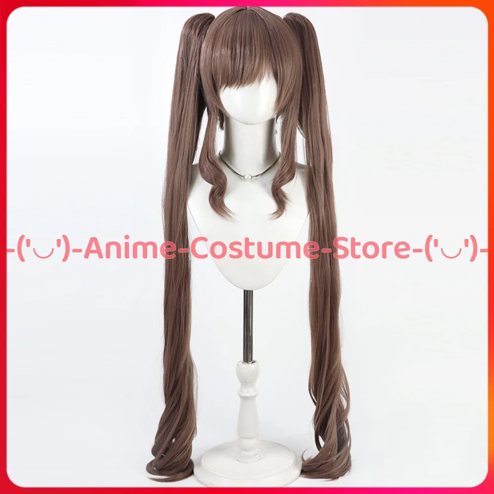 Iruma-Peluca de Cosplay de escuela secundaria Kamigori Kikumo para mujer, cola de caballo, personaje del juego de Anime, pelucas para disfraz de fiesta de Carnaval y Halloween