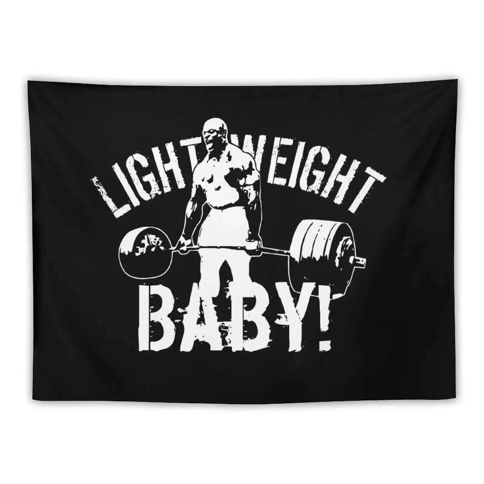 Light Weight Baby Muscle Lightweight Ronnie Coleman Nareia Koemno Tapestry Room Decore Aesthetic Tapestry