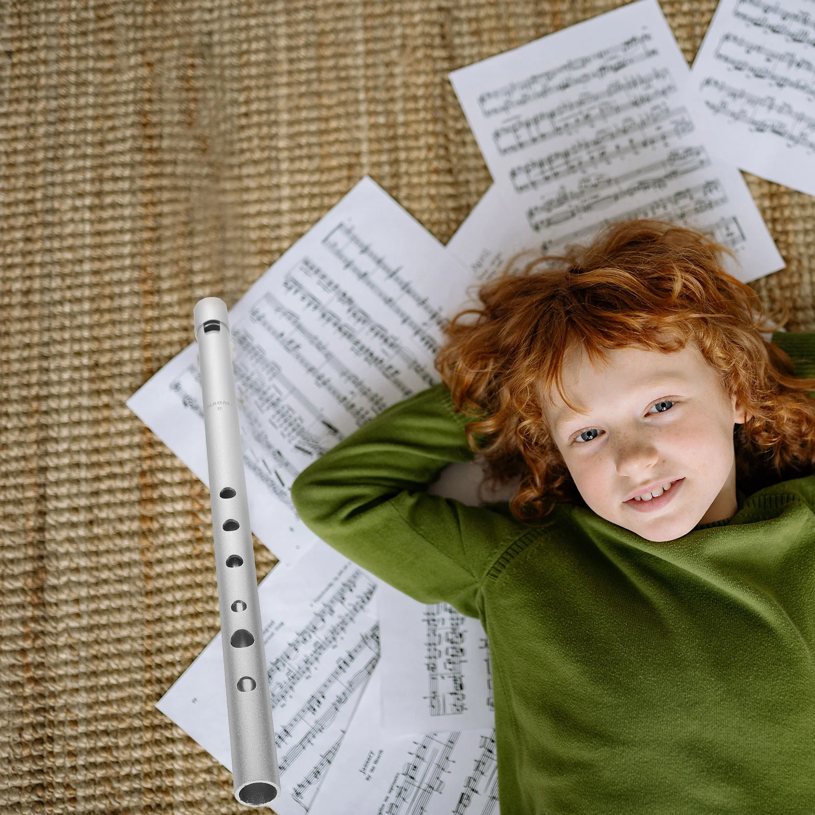 1 قطعة D مفتاح سبائك الألومنيوم الكلارينيت المحمولة مسجل الفضة للمبتدئين أداة عزف موسيقى تعليمية مسجل سوبرانو #3