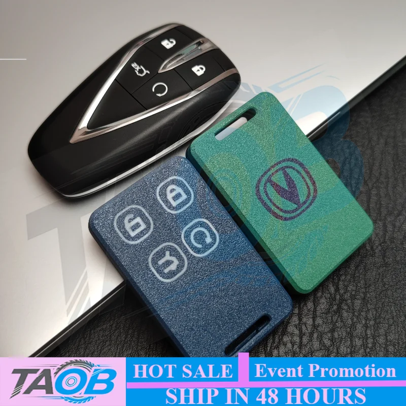Car Key Case Shell Modified Cover for Changan CS75 PLUS CS55 CS35 Oshan Eado UNI-T Anti-Scratch Key Fob Protector Shell Interior