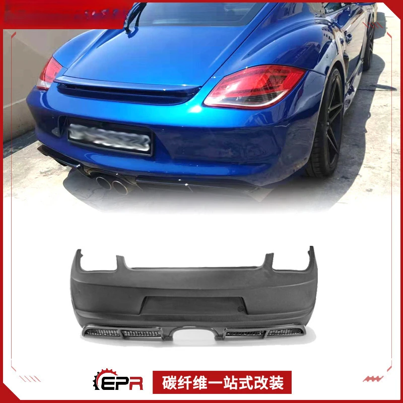 

Для Porsche Cayman 987.2 смоляное волокно GT4 стиль задний бампер объемный