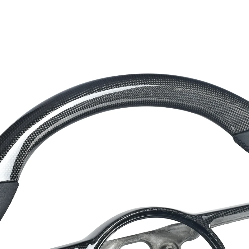 Upgrade Setir Mobil ZJZ Pors-che Serat Karbon untuk Porsche Panamera Macan Cayenne 918 911 718 970 971 958