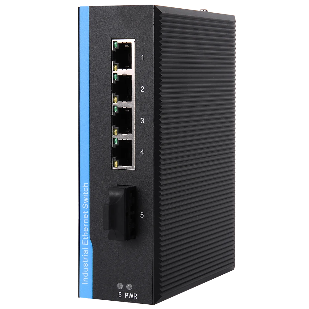 4+1 5포트 9V 12V 24V 48V DIN 레일  - Industrial Switch Din Rail Gigabit 리뷰 및 가격