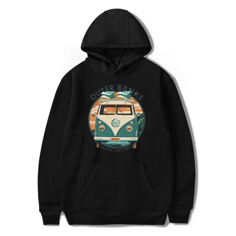 

Male and female foreign banks Merch OBX Hoodie, long sleeve mattress, Harajuku street wear, casual style, fashion clothes